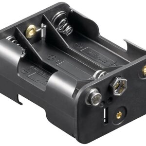 Suport baterie 6x AA R6 cu conector 9V negru 11467 Goobay