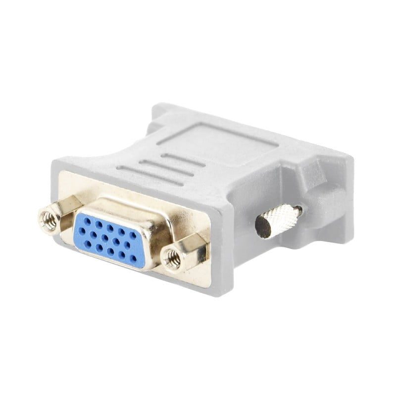 Adaptor Video Dvi A Tata 245 Pini D Sub Svga Mama 15 Pini Gri Gembird A Dvi Vga