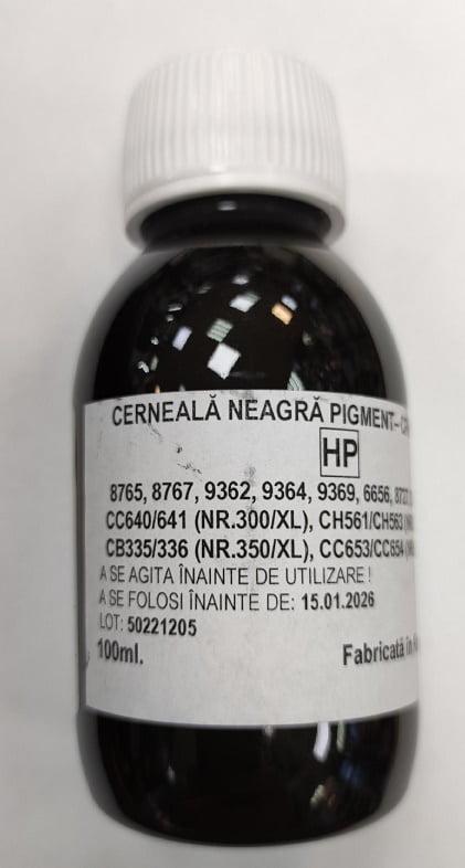 Cerneala Hp Pigment Negru 100ml Cphp02k