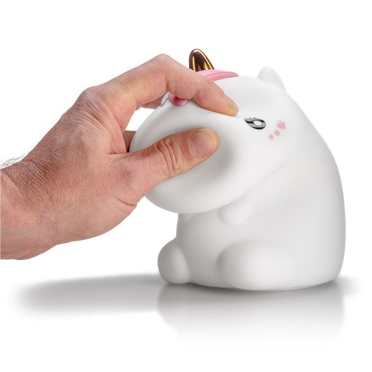 Lumina De Noapte Cu Led Unicorn 7 Culori 3 Moduri Lumina Cu Acumulator Goobay 61649