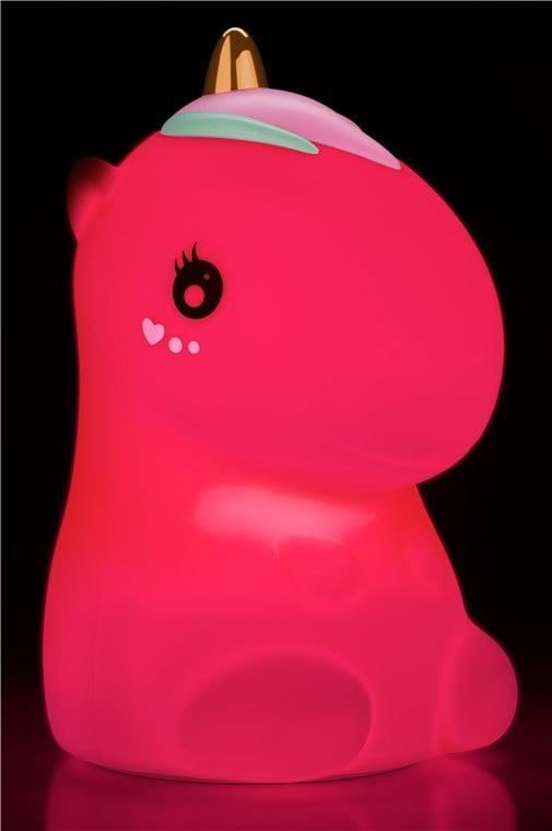 Lumina De Noapte Cu Led Unicorn 7 Culori 3 Moduri Lumina Cu Acumulator Goobay 61649