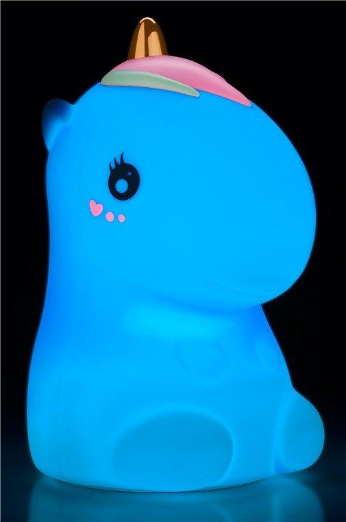 Lumina De Noapte Cu Led Unicorn 7 Culori 3 Moduri Lumina Cu Acumulator Goobay 61649