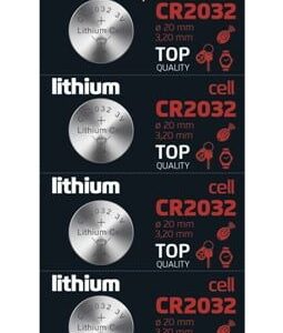 Set baterii CR2032 Litiu 3V 5buc RAVER B7332