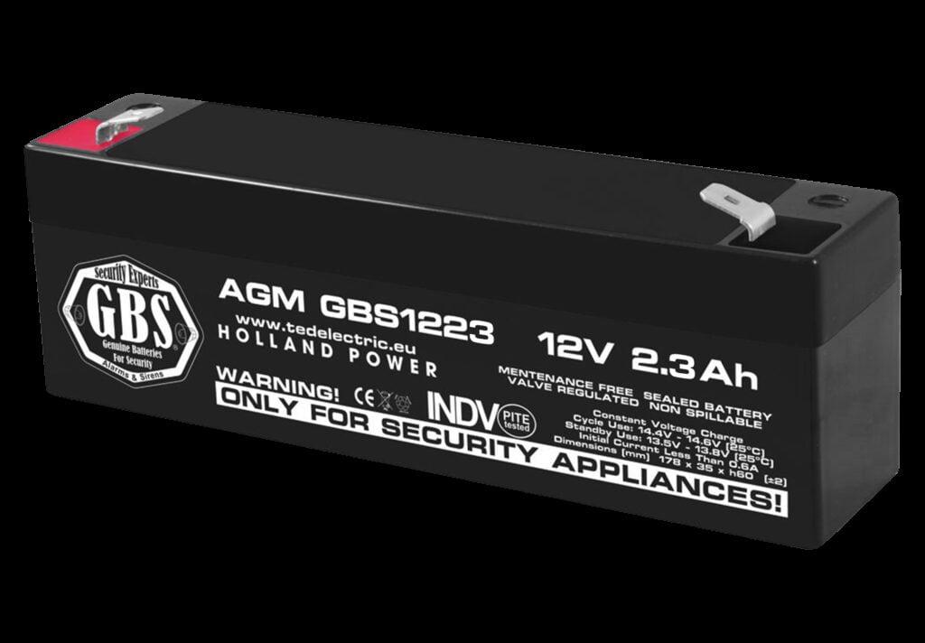 Batteria Al Piombo AGM VRLA 12V 2.3Ah – Ricaricabile Per Sistemi Di Sicurezza, UPS, Giochi Elettrici E Mobilità