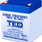 Acumulator AGM VRLA 12V 6.1Ah plumb acid 90x70x98 mm F2 terminal TED Battery Expert Holland TED003171