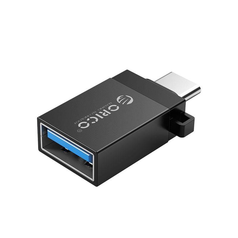 Adaptor Otg Usb 30 Type C Tata Usb A Mama Negru Orico Cbt Ut01 Bk