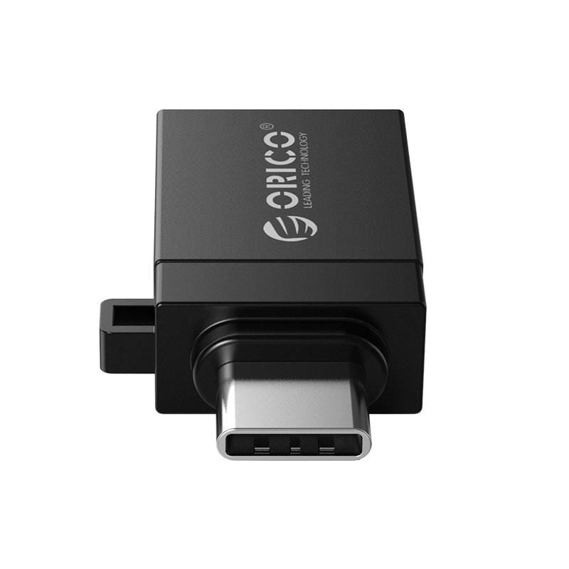 Adaptor Otg Usb 30 Type C Tata Usb A Mama Negru Orico Cbt Ut01 Bk