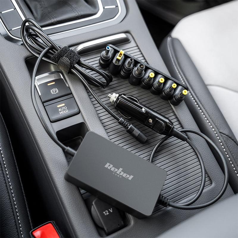 Alimentator Laptop Universal Auto 16 20v 65w Rebel Kom0996