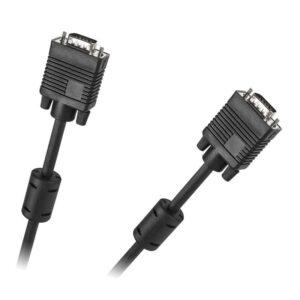 Cablu SVGA tata-tata dublu ecranat 5m cu ferita KPO3710-5 Cabletech