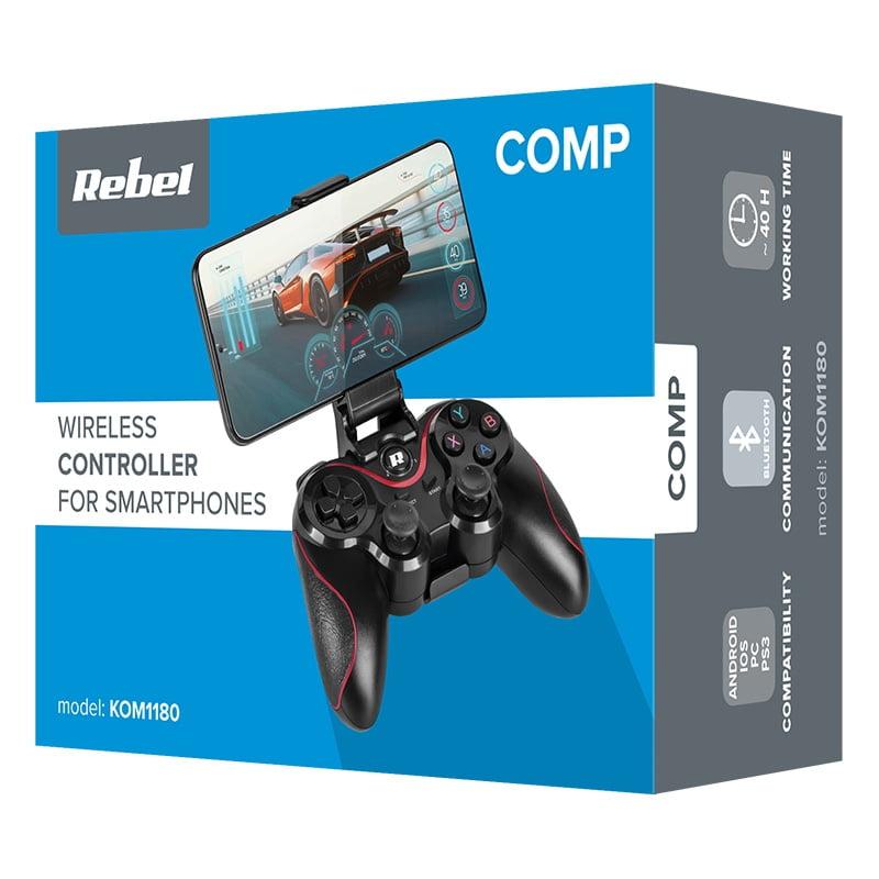 Gamepad Wireless Smartphone Rebel Kom1180