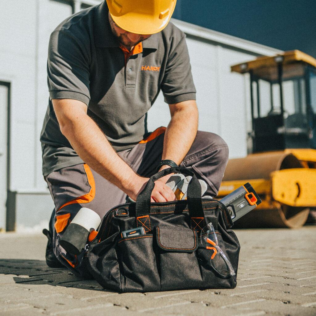 Geanta De Scule Cu Pereti Moi 300x230x260mm Handy 10227