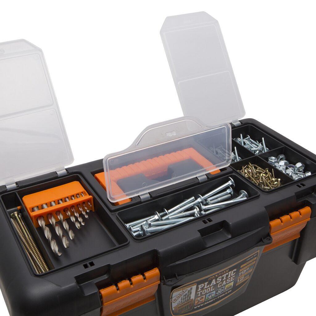 Geanta Plastic Din Plastic Pentru Scule 480x250x230mm Handy 10912