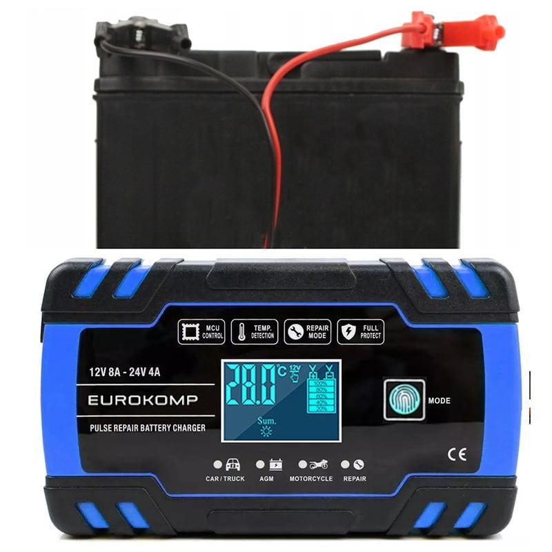 Redresor Automat Cu Microprocesor 12v 8a 24v 4a Eurokomp E6148