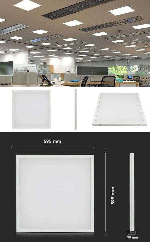 Panou Led 36w 2in1 60x60cm 3960lm 4000k Alb Neutru