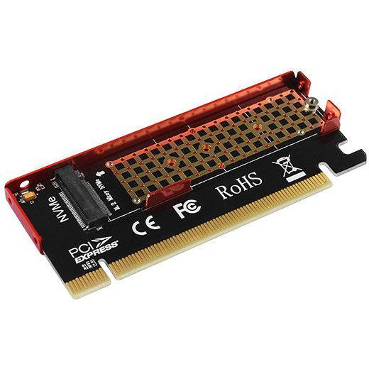 Adaptor Intern Axagon Pcem2 S Pci E 30 16x M2 Ssd Nvme Suport Ssd Pana La 80mm Low Profile Radiator Inclus