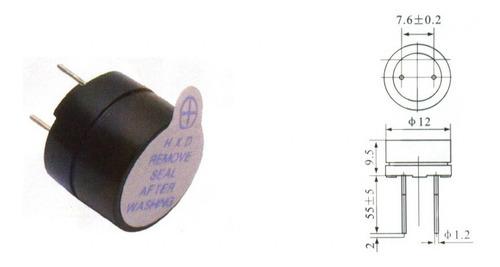 Buzzer 9v 12x95mm 76mm Cablaj