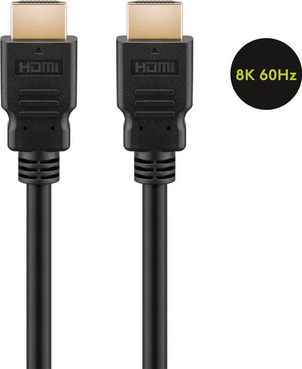 Cablu Hdmi 21 Hdmi 21 2m High Speed Ethernet Earc 3d 4k 120hz 8k Uhd 4320p 60hz Goobay 61640