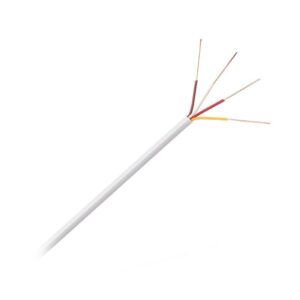 Cablu pentru telefon sau alarma YTDY 4x0.5mm 1m liniar alb Cabletech KAB0551