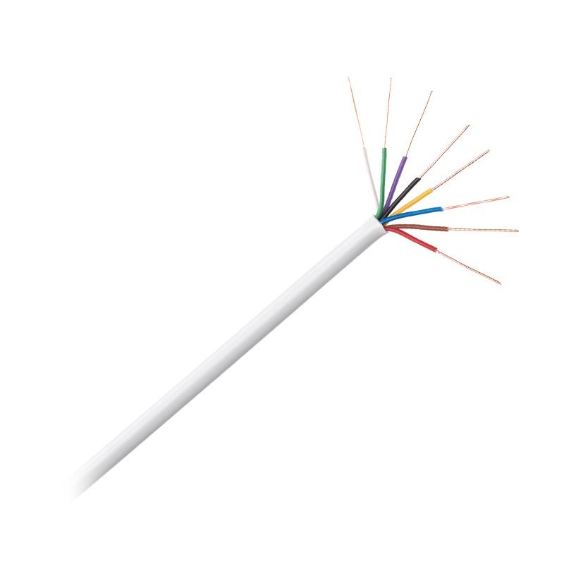 Cablu pentru telefon sau alarma YTDY 8x0.5mm 1m liniar alb Cabletech KAB0553