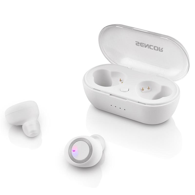 Casti Bluetooth 50 Tws Alb Sencor Sep 510bt Wh