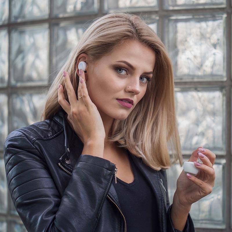 Casti Bluetooth 50 Tws Alb Sencor Sep 510bt Wh