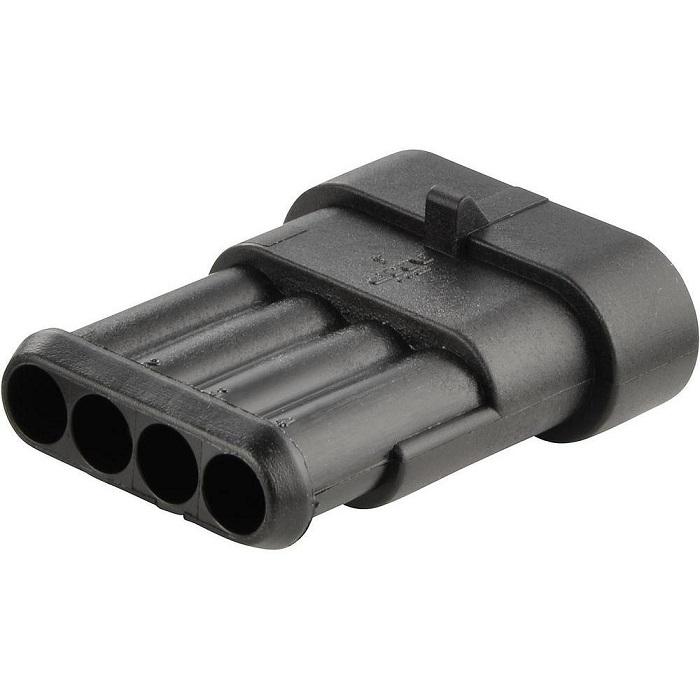 Conector Cablu Superseal 15 Tata Mufa 4 Pini Ip67 Te Connectivity 282106 1