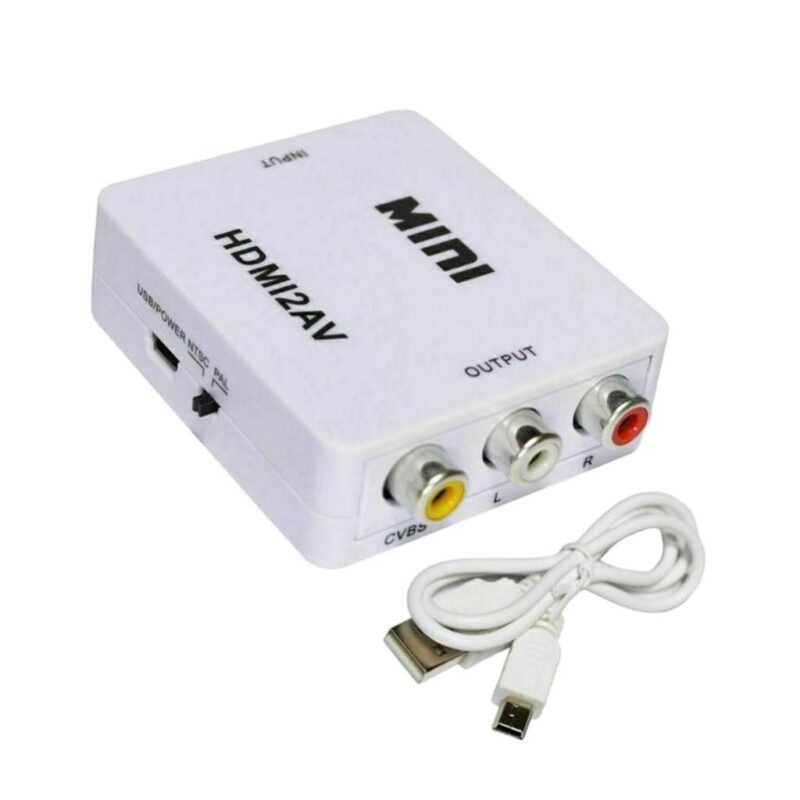 Convertor Audio Video De La Hdmi 1080p La 3x Rca Audio Video