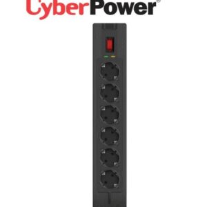 Prelungitor 6 prize 1.8m cu protectie CyberPower