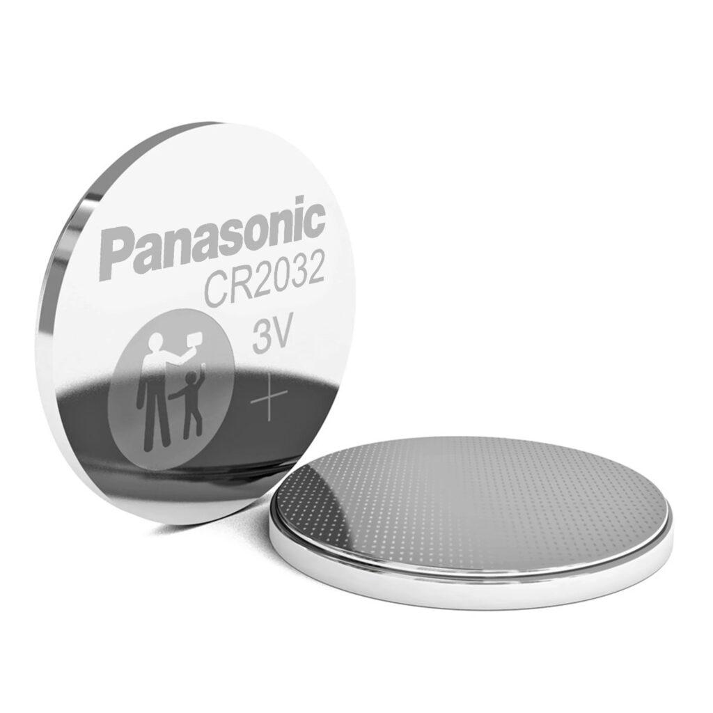 Set Baterii Cr2032 Panasonic 3v Lithium 20x32mm 4buc Blister Cr 2032el 4b