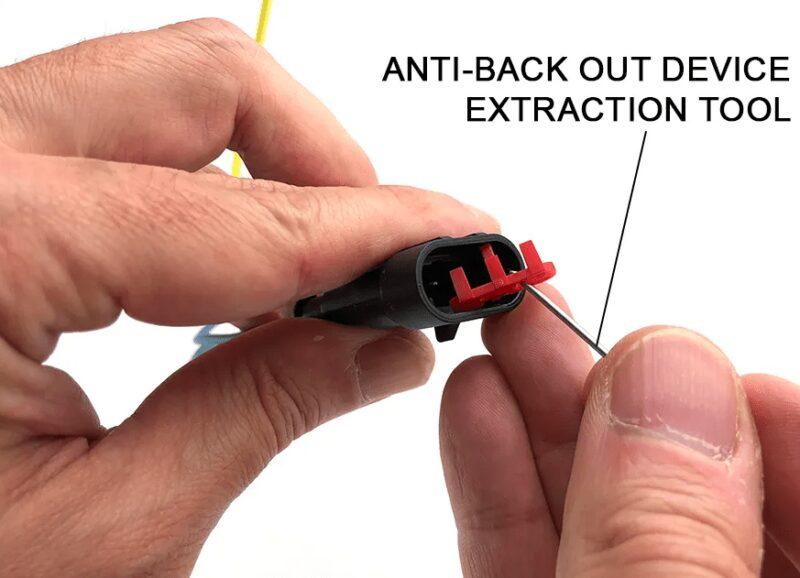 Set Conector Cablu Superseal 15 Mama Mufa 4 Pin 4 Pini Inclusi 4 Garnituri Incluse Ip67 Te Connectivity 282088 1 Set F