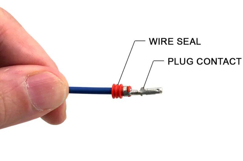 Set Conector Cablu Superseal 15 Tata Mufa 3 Pin 3 Pini Inclusi 3 Garnituri Incluse Ip67 Te Connectivity 282105 1 Set M