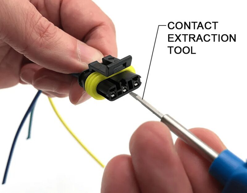 Set Conectori Cablu Superseal 15 Tata Mama Mufa 2 Pin 4 Pini Inclusi 4 Garnituri Incluse Ip67 Te Connectivity 282104 1 Set M