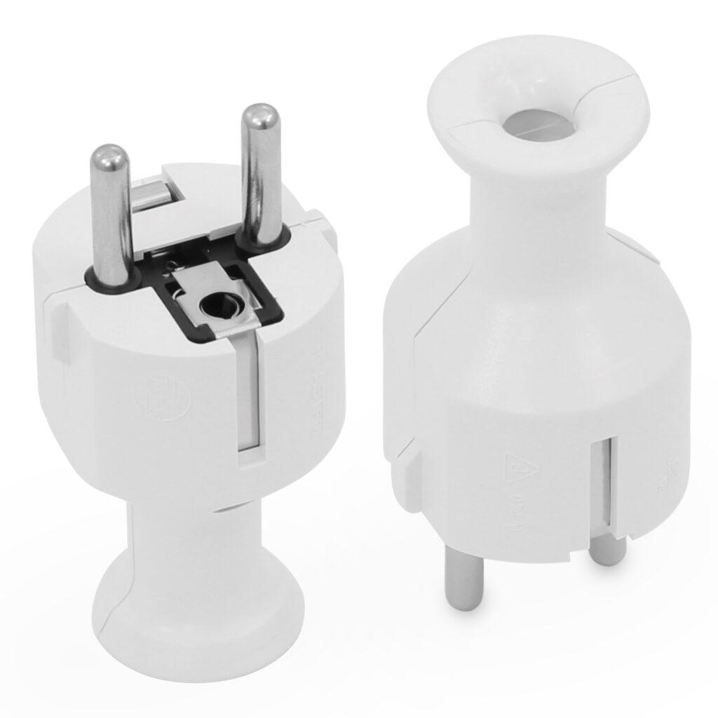 Stecher Shuko Iesire Dreapta Alb Wt 40 We Plastrol