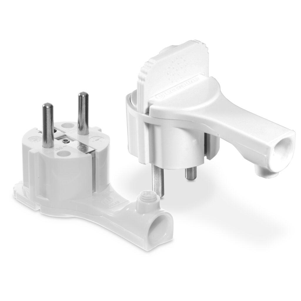 Stecher Shuko Iesire Laterala Alb Cu Prindere Wt 16up We Plastrol