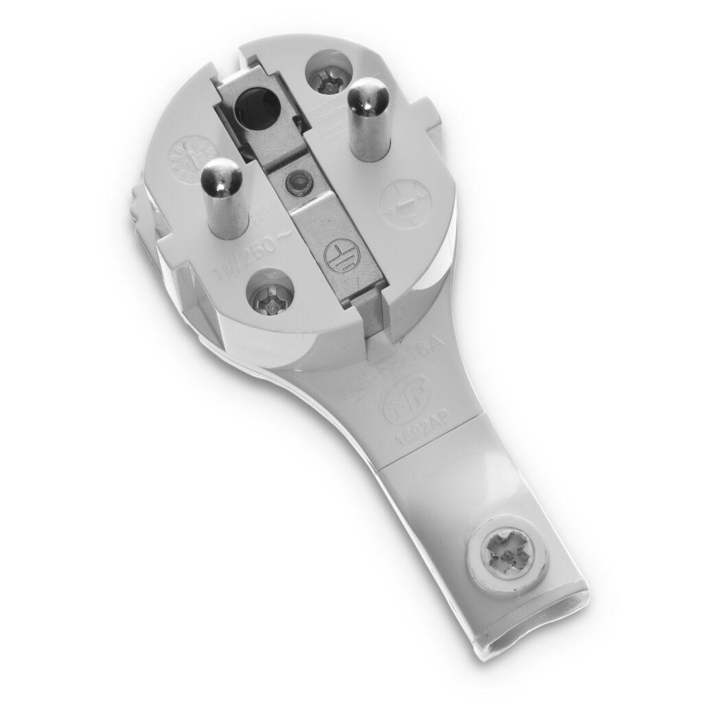 Stecher Shuko Iesire Laterala Alb Cu Prindere Wt 16up We Plastrol