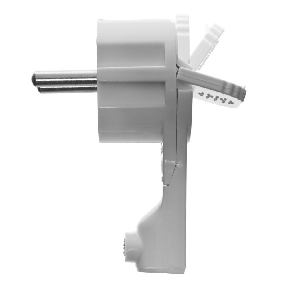 Stecher Shuko Iesire Laterala Alb Cu Prindere Wt 16up We Plastrol