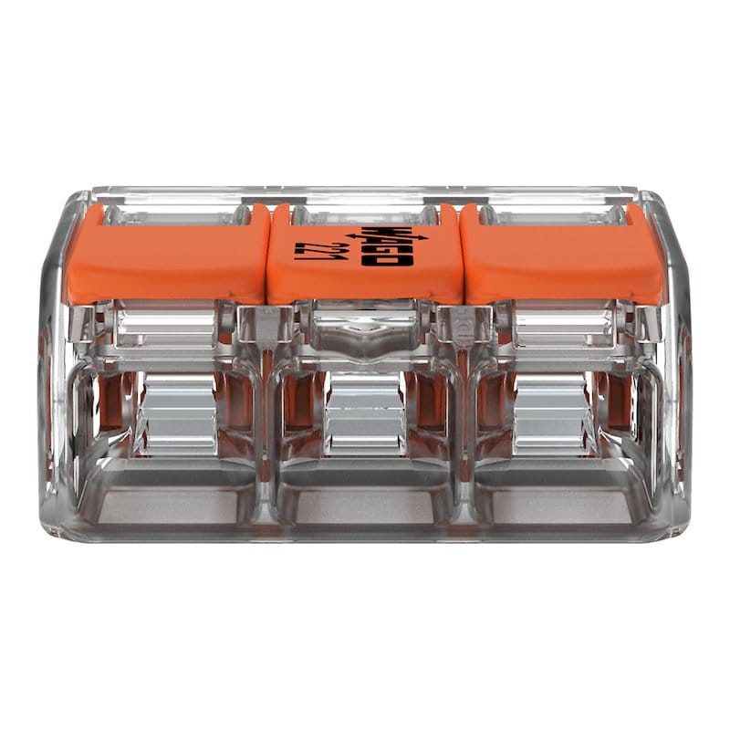 Conector Slim Myf 3x4mm2 Wago 221 4131