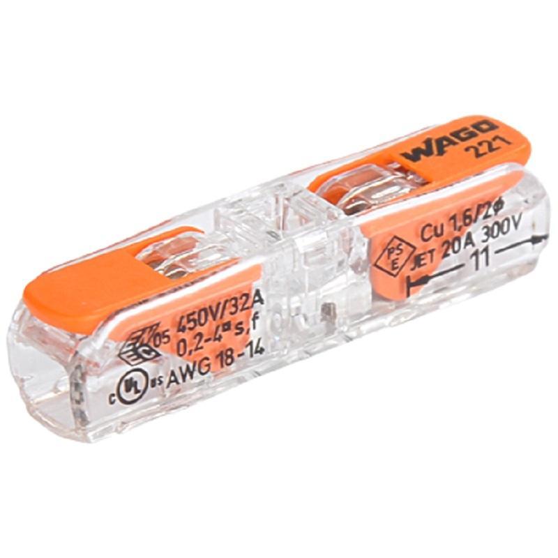 Conector De Imbinare In Linie Cu Parghie Wago 221 2411