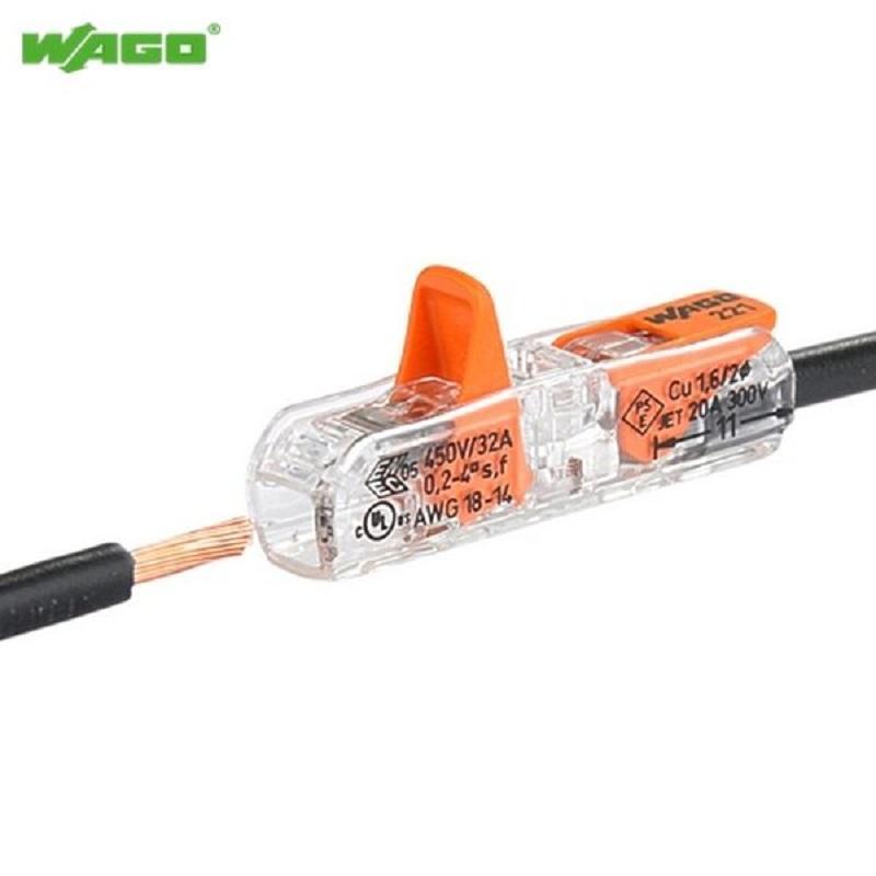 Conector De Imbinare In Linie Cu Parghie Wago 221 2411