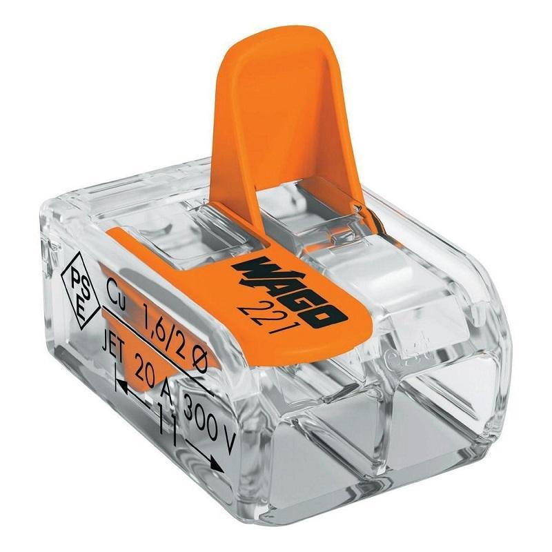 Conector Slim Myf 2x6mm2 Wago 221 612