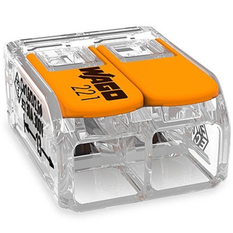 Conector Slim Myf 2x6mm2 Wago 221 612