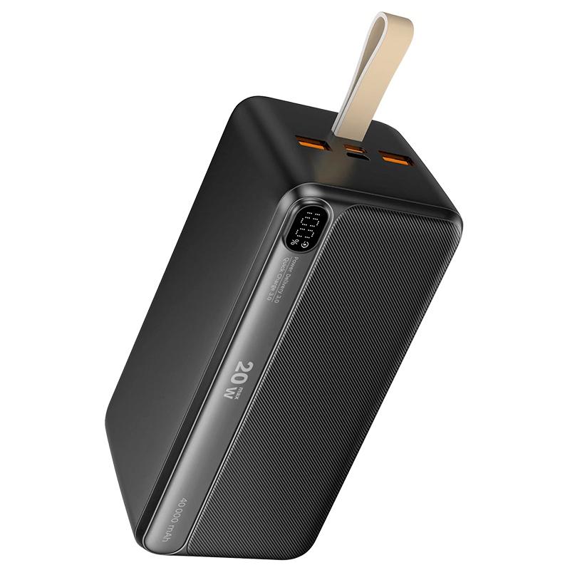 Power Bank 40000mah Li Ion Qc30 Pd 20w Display Krugermatz