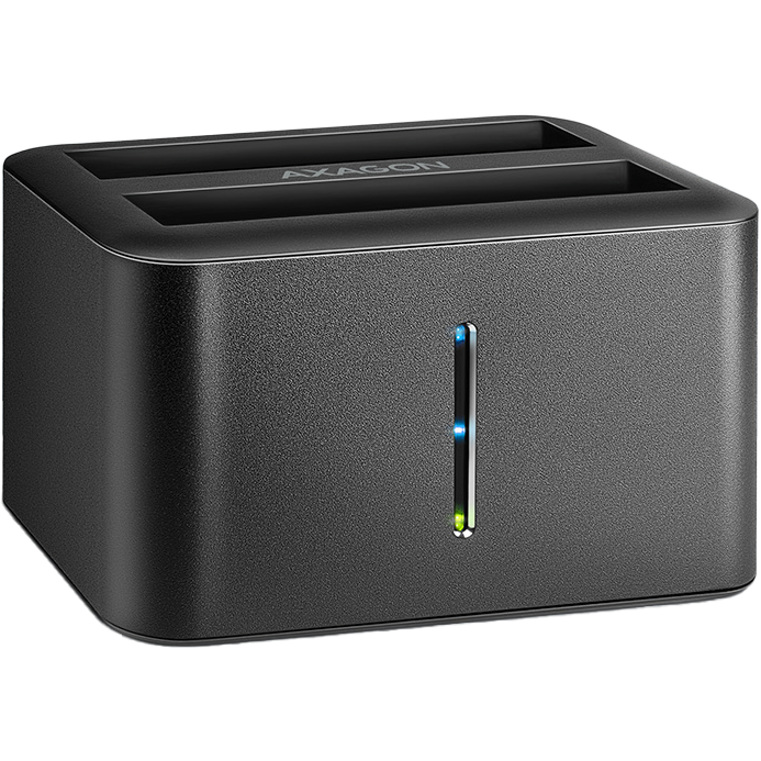 Docking Station Clonare Axagon Adsa D25 Clone Mini Superspeed Usb32 5gbps 25 Dual Hdd Ssd 6g