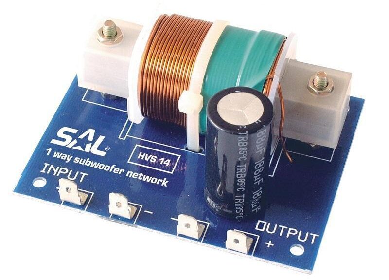 Filtru 4 ohmi si 8 ohmi 300W pentru difuzoare tip subwoofer SAL