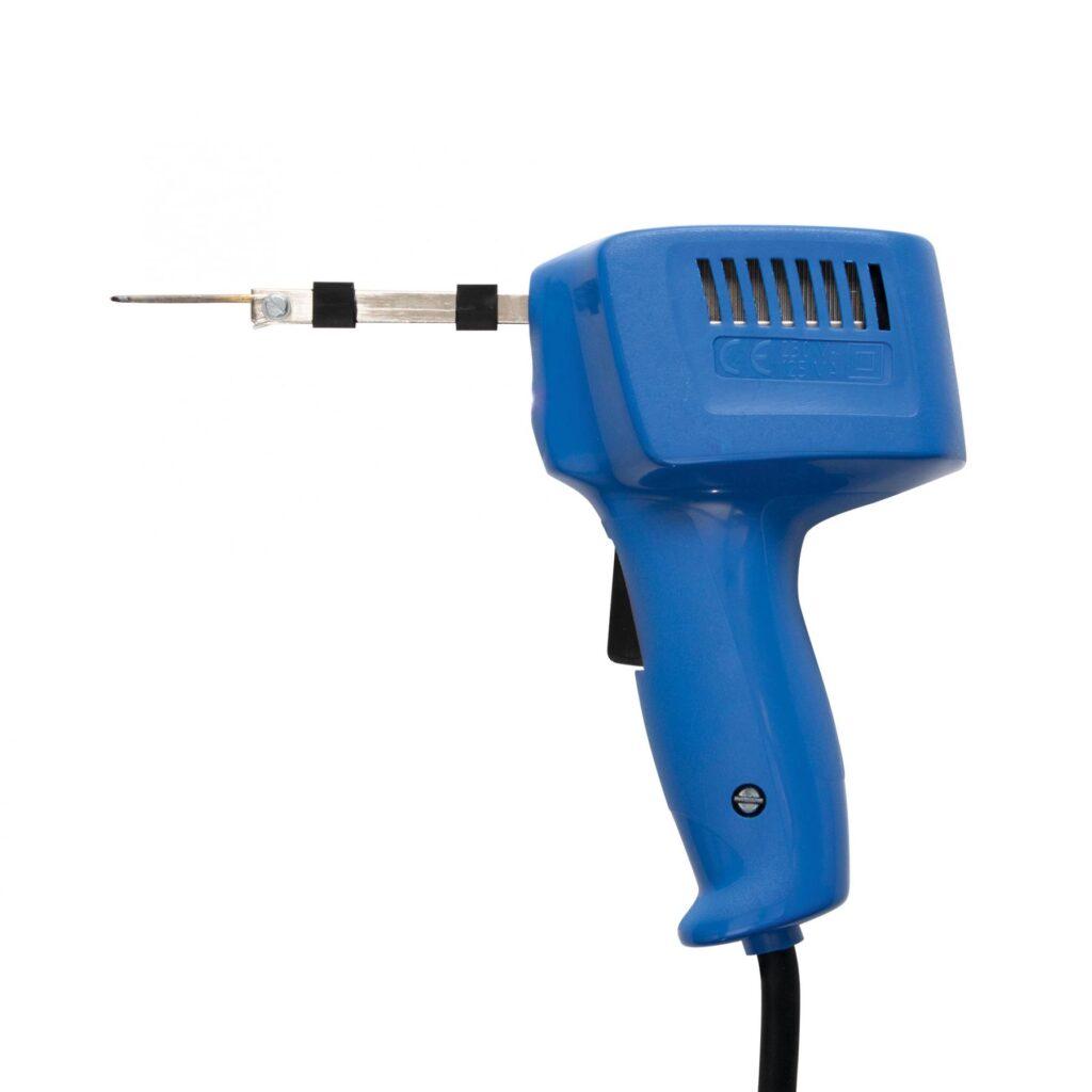 Set Pistol De Lipit 75w 230v 5buc Varfuri De Lipit Sacaz De Lipit 25g Fludor Home