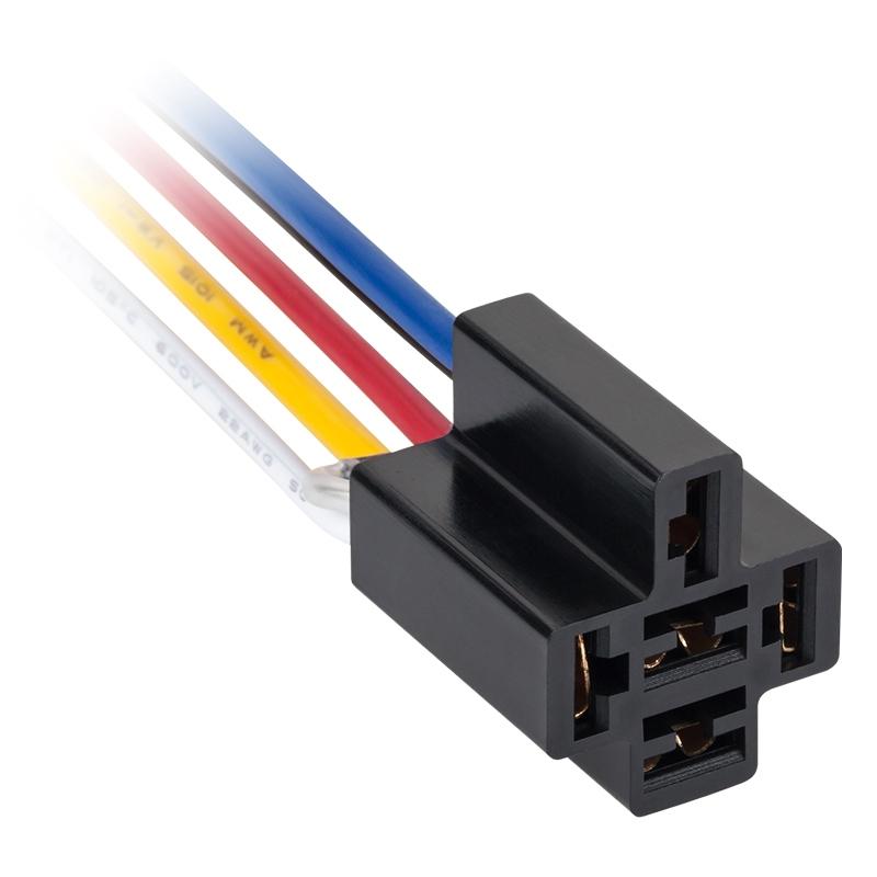 Suport Releu Auto 5 Pini Cu Fire Terminale Pre0008 1