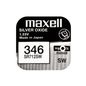 Baterie ceas Maxell SR712SW V346 1.55V oxid de argint 1buc