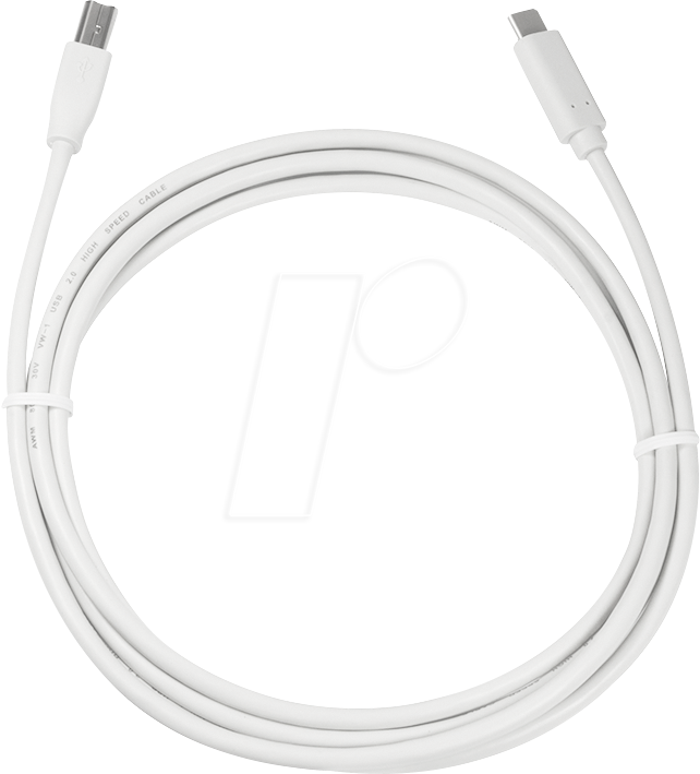 Cablu Usb20 Type C Usb B Tata 1m 3a Gri Logilink Cu0160 4052792053159