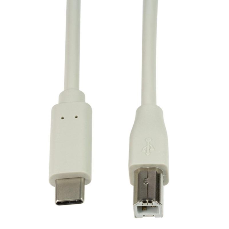 Cablu Usb20 Type C Usb B Tata 1m 3a Gri Logilink Cu0160 4052792053159