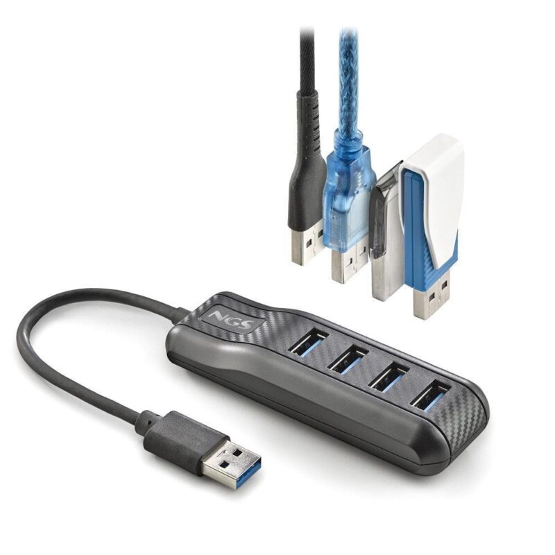 Hub Usb 30 Ngs Port 30 4 Porturi Negru